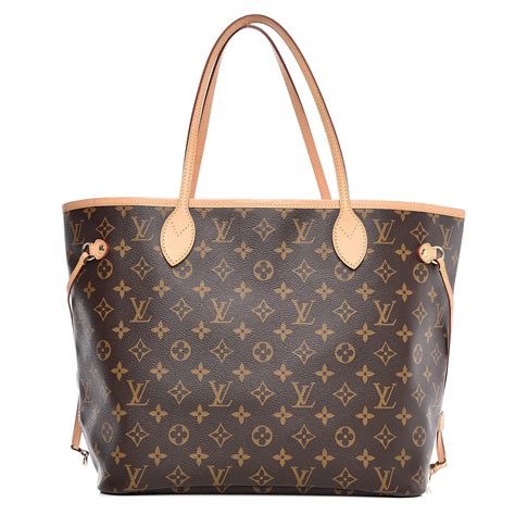 louis vuitton neverfull mm rose ballerine monogram